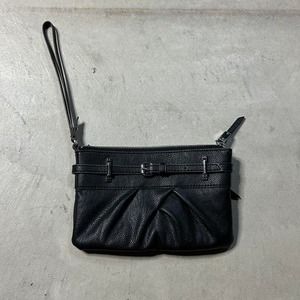 simply vera faux leather wristlet